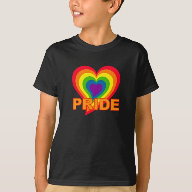 Camisa Rainbow Pride - escolha estilo e cor (Frente)
