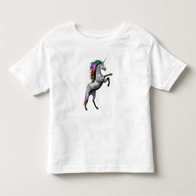 Camisa Rainbow Unicorn Childrens (Frente)