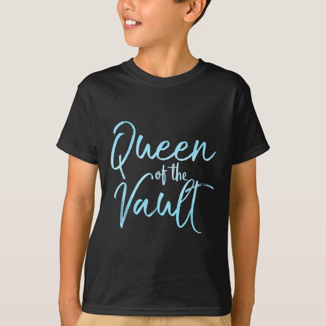 Camisa Rainha Da Abóbada Presente Fofo De Ginástic (Frente)
