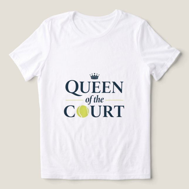 Camisa Rainha do Pickleball 👑🏓 | Blusa de Pickle (Design frontal)