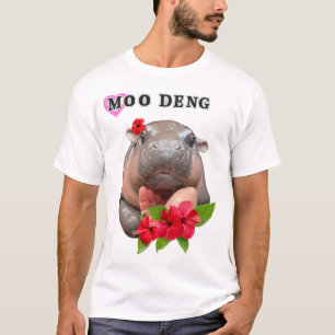 Camisa Rap de Moo Deng Bootleg   Moo Deng Shirt