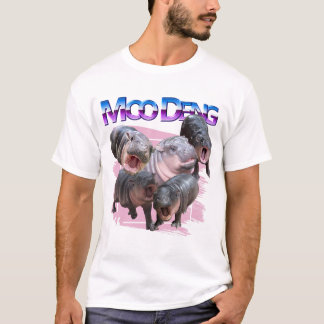 Camisa Rap de Moo Deng Bootleg | Moo Deng Shirt
