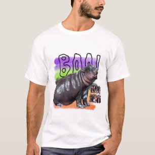 Camisa Rap de Moo Deng Bootleg   Moo Deng Shirt