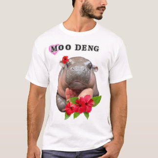 Camisa Rap de Moo Deng Bootleg | Moo Deng Shirt