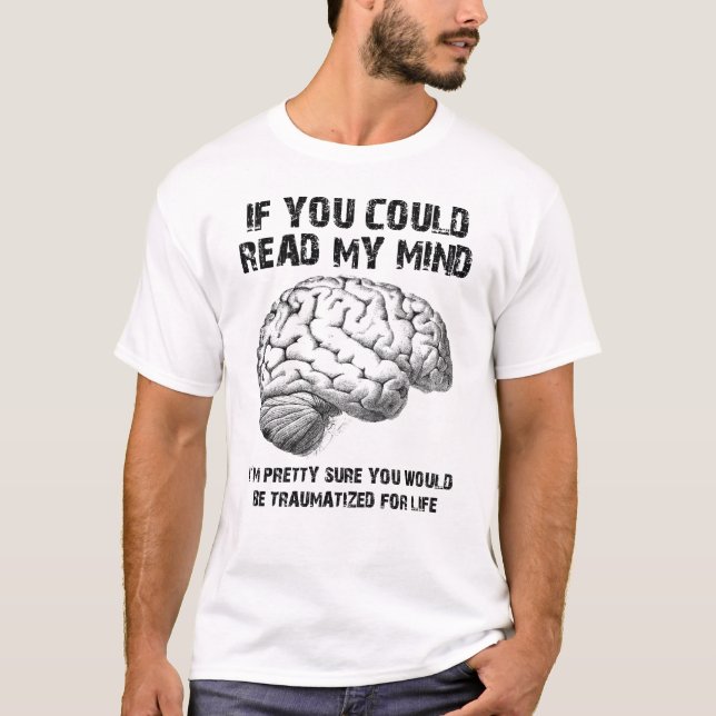 Camisa "Read My Mind Funny" (Frente)