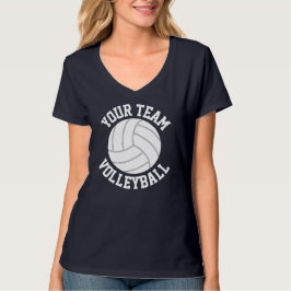 Camisa Real Azul e Branco de Voleibol Feminino