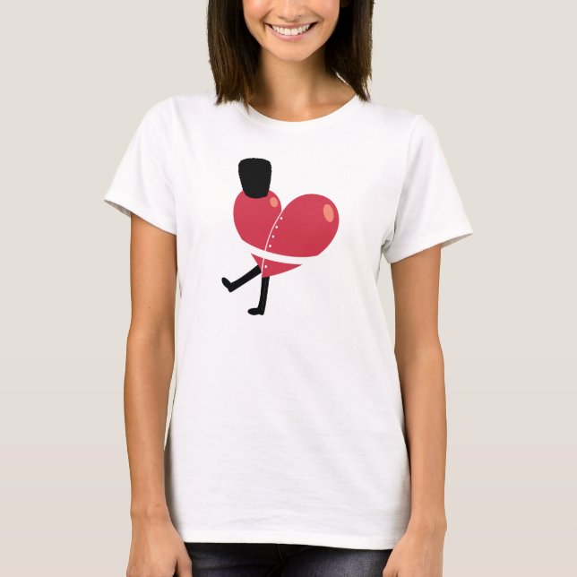 Camisa real da guarda do coração de Inglaterra (Frente)