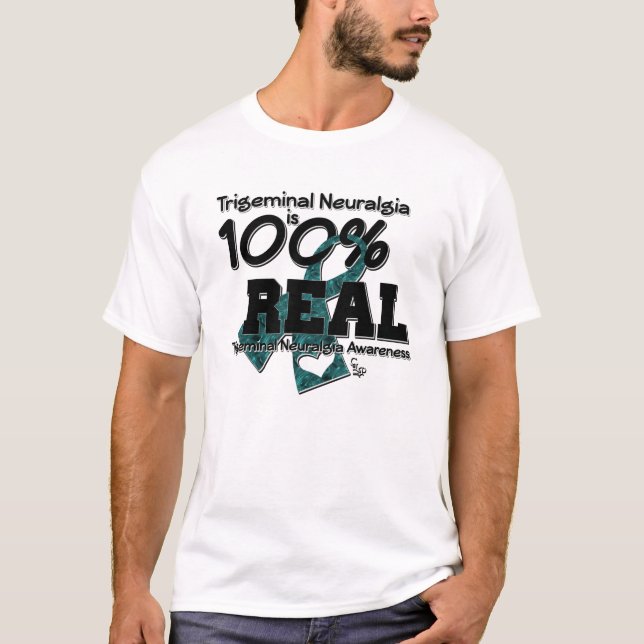 Camisa real do Neuralgia de Trigeminal 100% (Frente)