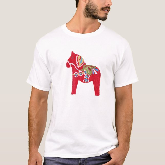 Camisa Red Dala Horse (Frente)