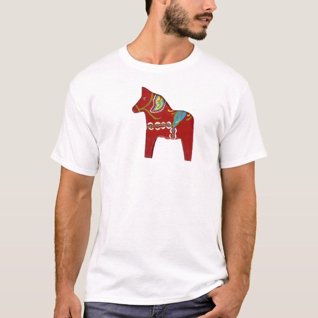 Camisa Red Dala Horse (Frente)