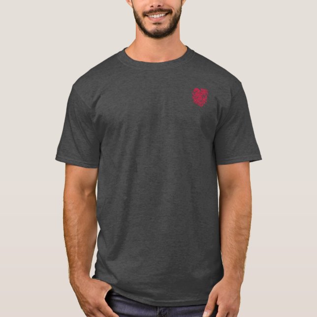Camisa Red Lace Dragon Emblem | Blossom Basics (Frente)