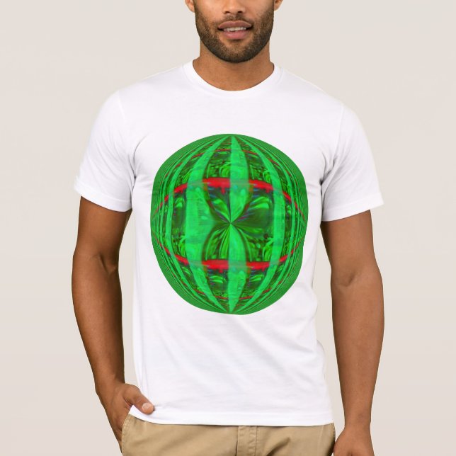 Camisa redonda orb branca (Frente)