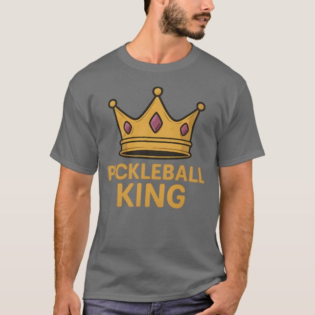 Camisa Rei Picleball - Campeão da Coroa (Frente)