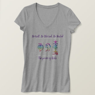 Camisa Reiki, Seja Bênção, Seja Bem Curada.