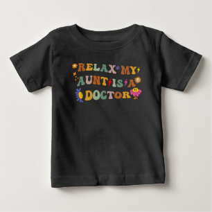 Camisa Relaxe Minha Tia É Médica   Crianças e Bebê