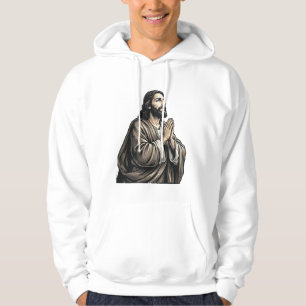 Camisa Religiosa Homem Orando Gravura Vintage Desi