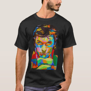 Camisa retrato de Imran Khan Pti o novo primeiro-m