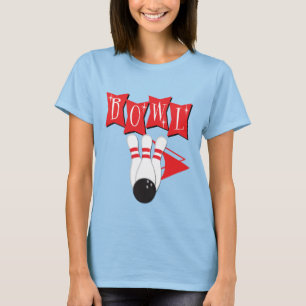 Camisa retro da boliche