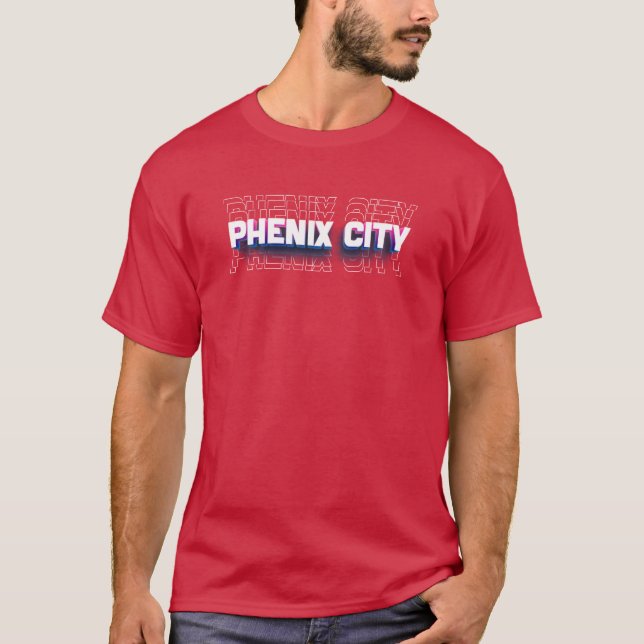 Camisa retrô da cidade de Pheni (Frente)