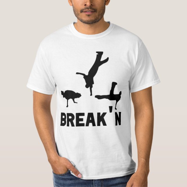 Camisa retro de Break'n Breakdance (Frente)
