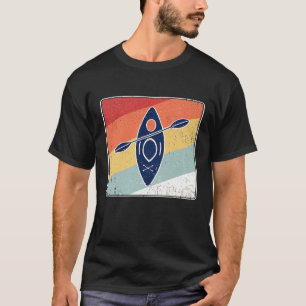 Camisa Retro de Caiaque - Presente Desgastado de C