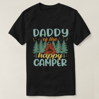 Camisa Retro de Camping Papai do Feliz Camper