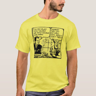 Camisa Retrô Divertida de Ter Filhos Humor