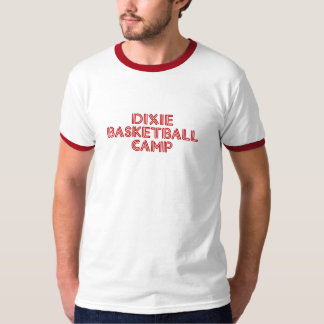 Camisa retro do acampamento do basquetebol de