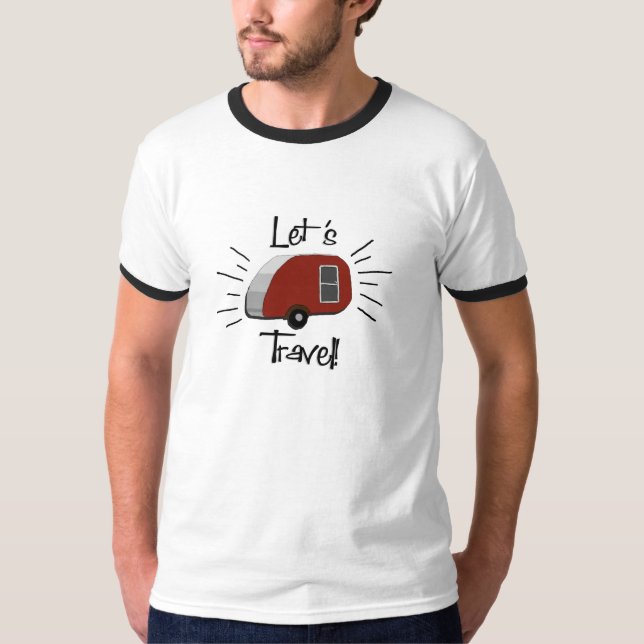 Camisa retro do campista da lágrima (Frente)
