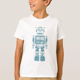 Camisa retro do robô T