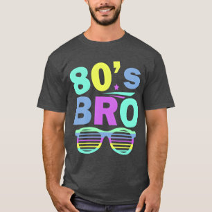 Camisa retrô dos anos 80 Bro Eightiesheme Festa en