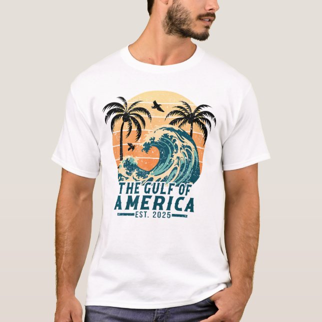 Camisa Retro Golfo da América no Leste de 2025 (Frente)