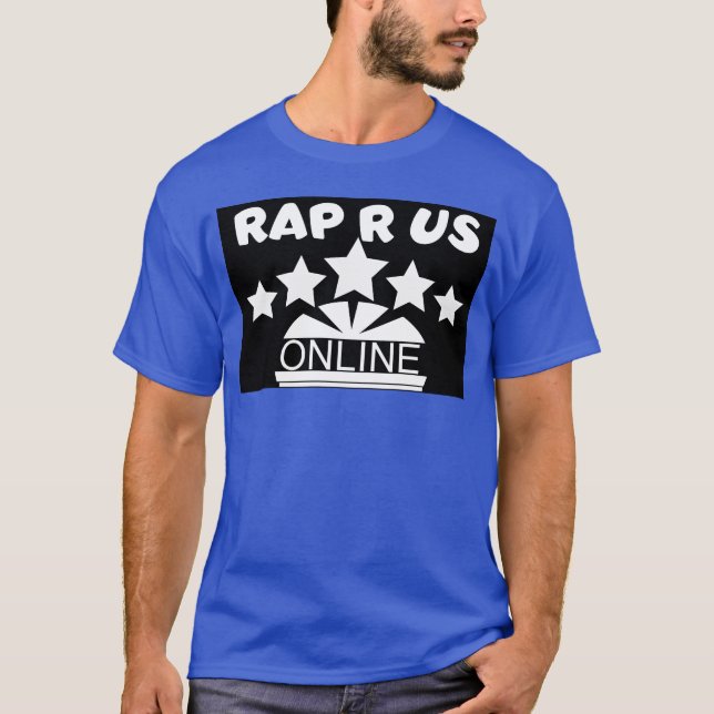 camisa retrô raprusmainbanner (Frente)