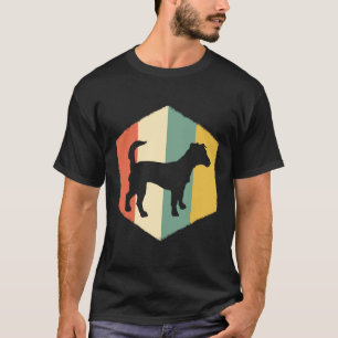 Camisa Retro Vintage do Jack Russell Terrier Prese