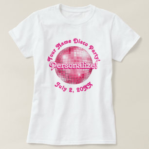 Camisa retrorreflectora cor-de-rosa PERSONALIZADA