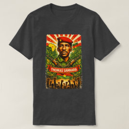 Camisa Revolucionária Thomas Sankara tee Pan-Afric