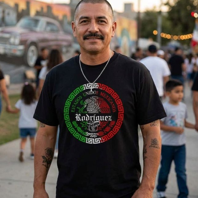 Camisa Rodríguez Sobrenome méxico (Rodríguez Last name T-shirt )