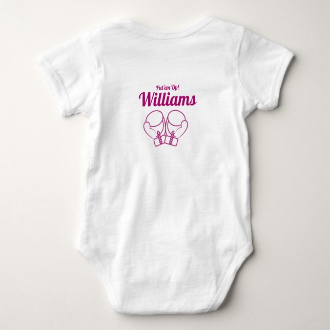 Camisa rosa do Baby Baller (Verso)
