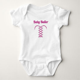 Camisa rosa do Baby Baller