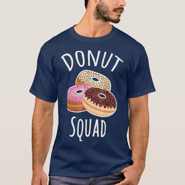 Camisa rosquinha Esquadrão - Presente para o fuso  (Frente)