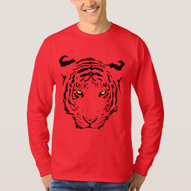Camisa - Rosto de Tigre (Frente)