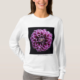 Camisa roxa da dália
