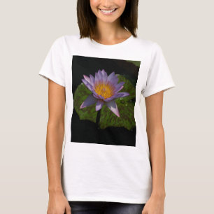 Camisa roxa de Lotus Waterlily T