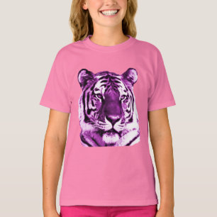 Camisa roxa do tigre