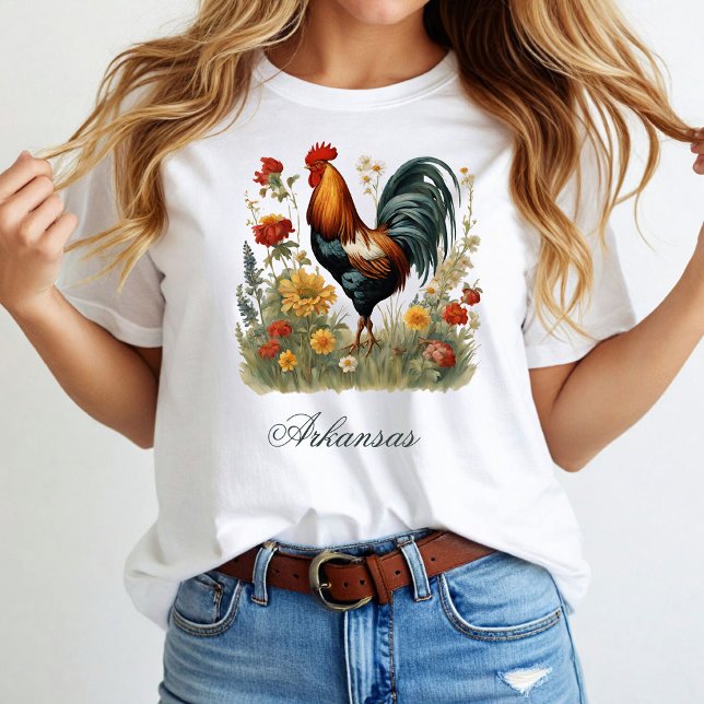 Camisa Rustica Galo de Frango Fazenda (Criador carregado)