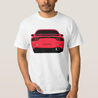 Camisa RX7 temático no vermelho