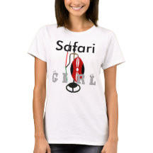 Camisa Safari Girl Kenya Hakuna Matata