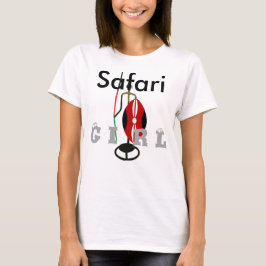 Camisa Safari Girl Kenya Hakuna Matata
