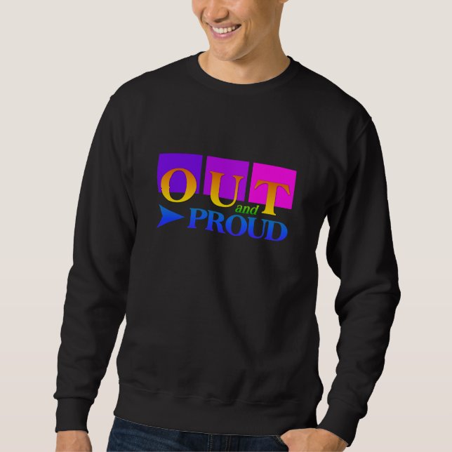 Camisa SAÍDA e PROUD - escolha estilo e cor (Frente)