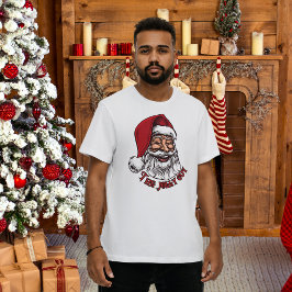 Camisa Santa Claus | T-Shirt Cara De Jolly